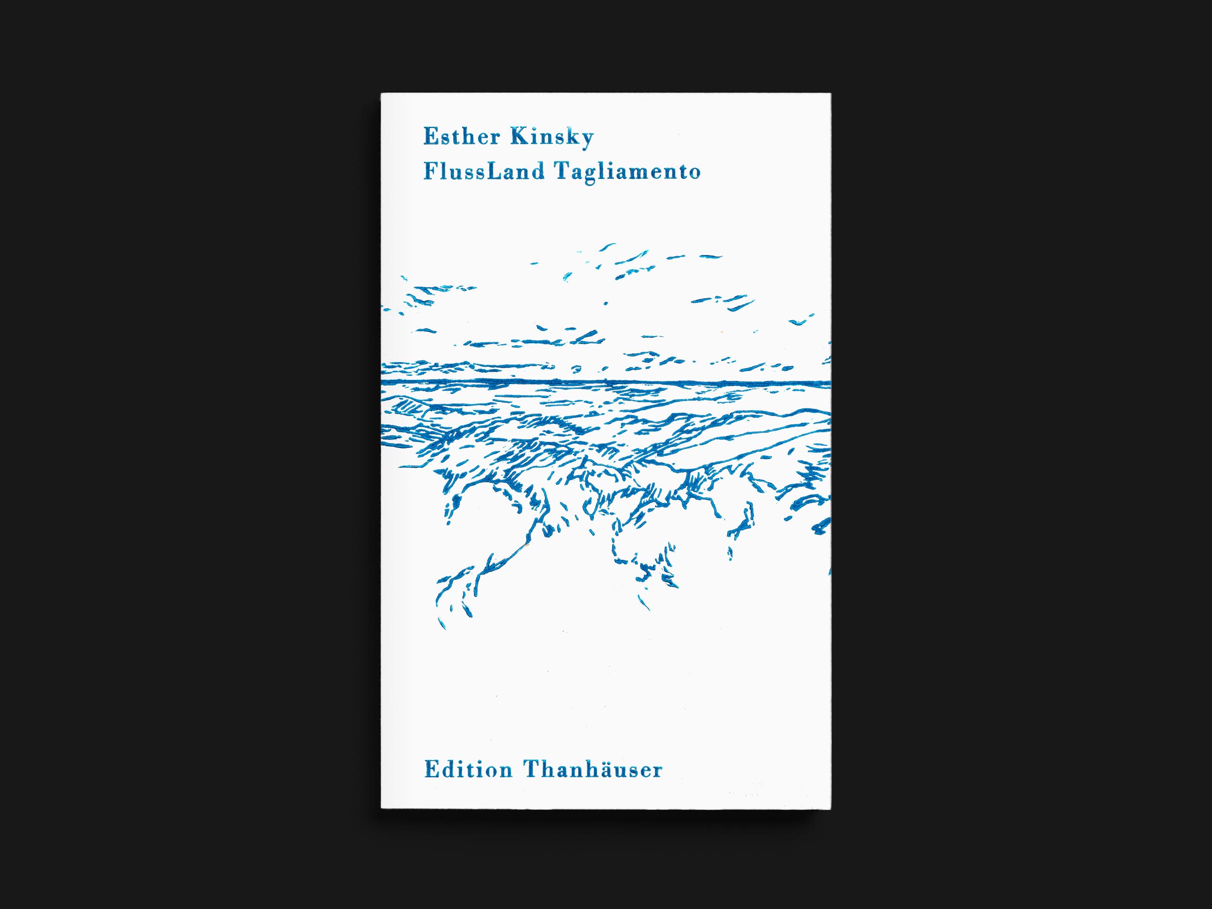Das Buch FlussLand Tagliamento von Esther Kinsky erschienen im Verlag Edition Thanhäuser